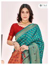 T And E Aagman Designer Silk Saree Catalog